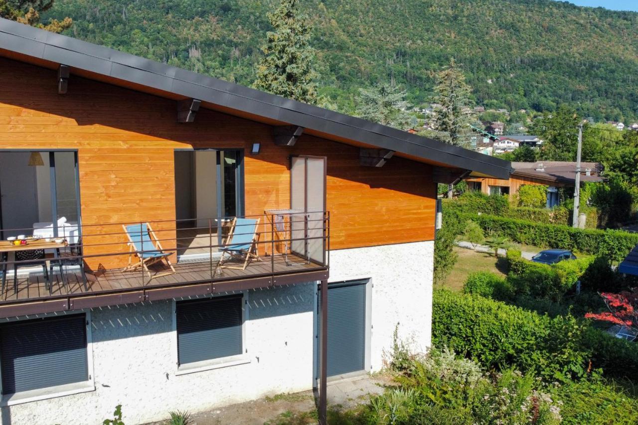 La Tournette Superb Quiet Apartment 300 Meters From The Lake Sévrier Exterior foto